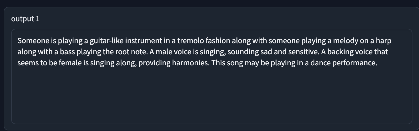 Music Caps sample-text pair